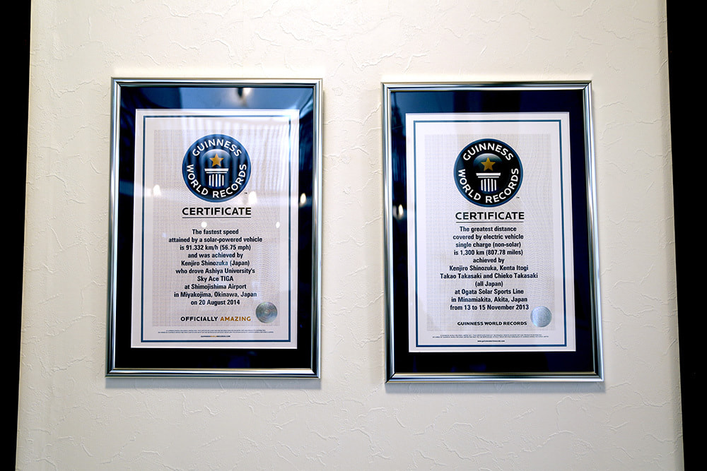 ら・べるでゅーら ホール ギネス 認定書 2件